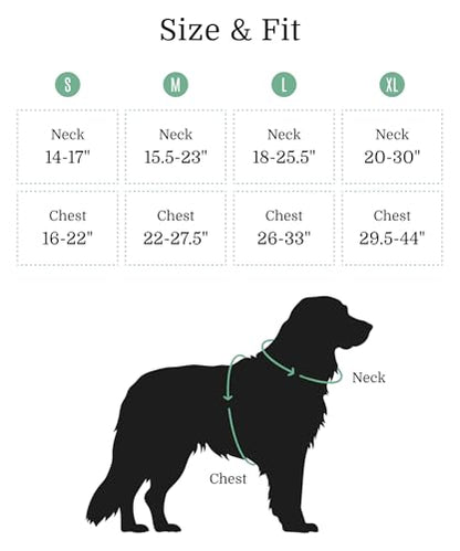 2026 New Edition, Fei & Eve MagEase Dog Harness - Instant Magnetic Buckle | 3-Point No-Pull Control | Heavy-Duty 900D Nylon | Dual Safety Handles | Breathable Mesh | Adjustable Fit | Medium,Green - color: Glacier Green, size: M