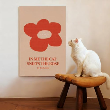 Wall Cat Scratcher for Indoor Cats - Reusable & Damage-Free Wall-Mounted Fabric Scratching, DIY for Furniture and Wall Protection (15.75''x23.62'', Flower) - color: 3.Flower