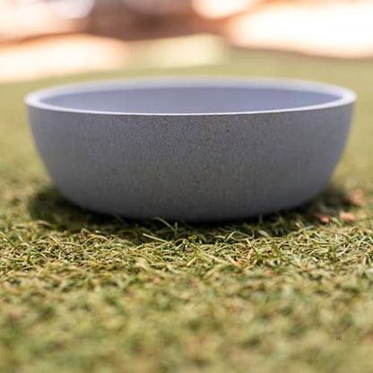 Loving Pets - Dolce Bamboo - Eco-Friendly Pet Bowls & Dishes for Dog, Cats, Puppy Food and Water Bowl -Sustainable and Dishwasher Safe, Made with Real Bamboo (Large, Slate-Grey) - color: Slate Grey, size: Large Bowl