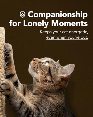 Lukamoo® Cat Scratching Pad, Wall Mounted Scratcher for Indoor Cats (Medium (24'' x 16'')) (Brown Tabby) - color: Brown Tabby