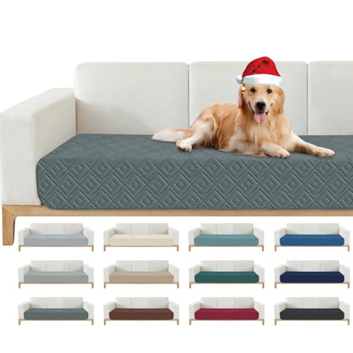2026 Waterproof Sofa Dog Blanket (30"x70") Comfy Couch Sofa Mat for Pets with Anti-Slip Back, Universal Incontinence Lightweight Liner Pad for Furniture Car Picnic etc Durable Washable, Dark Grey - color: Dark Grey, size: 30x70 Inch