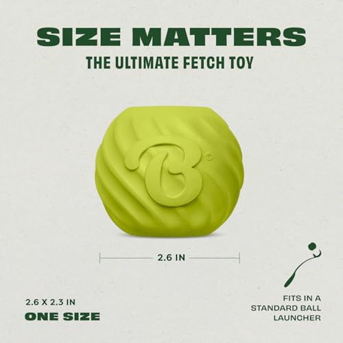 Benebone Natural Rubber Dog Ball - size: 1 Pack, style: Ball