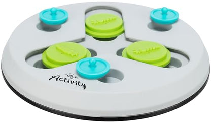 TRIXIE Rabbit Activity Slide and Fun Board, Strategy Game, Interactive Toy, Small Animal Puzzle, Mental Stimulation