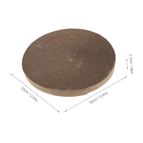 Generic Replacement Scratch Pad Round Refill Cat Cardboard Replacement for Floor Scratching Board
