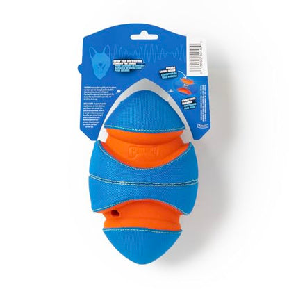 Chuckit! Giggle Fumble Fetch Ball Dog Toy (7.9 Inch Diameter) Giggle Sounds Dog Toy (No Batteries Required), for All Breeds - style: Giggle Fumble