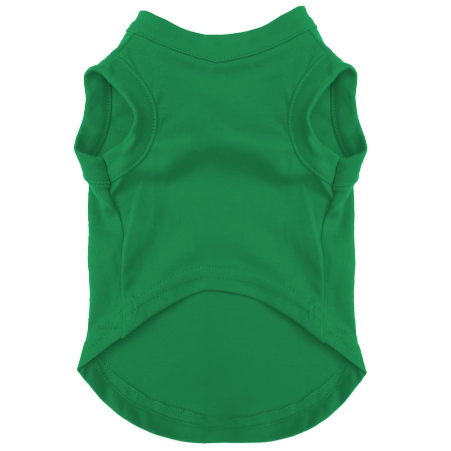 Happy Camping Dog Tee Shirt | Sleeveless Breeds | Summer | Outdoor Adventure | Travel | (Green, 2X-Large 278) - color: Green, size: XX-Large