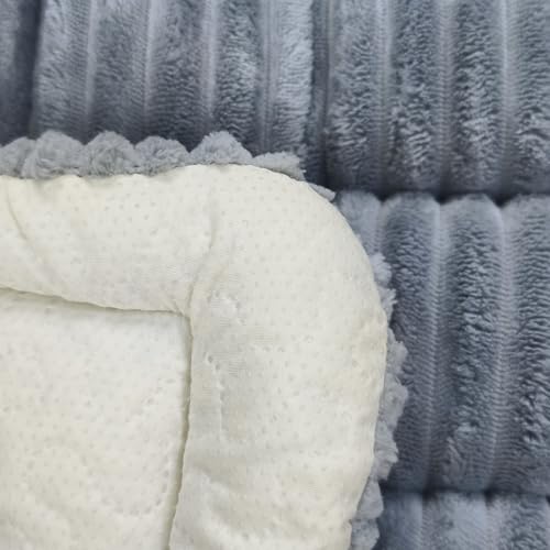 Dog Bed for Car, Backseat Pet Bed Mat, Dog Seat Cover for Car Back Seat, Non-Slip Travel Pet Mat, Fit for Backseat Extenders and Seat Covers (LightGray, 24.8x54inch) - color: LightGray