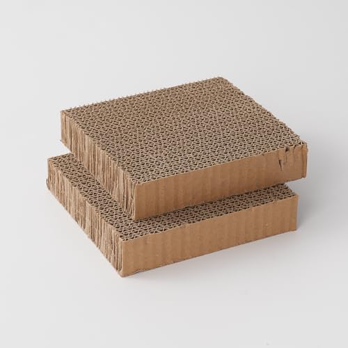 cat Scratcher Refill 5.71inch Diameter 1.18 inch Thickness Replacement Pads Scratching Board Circle cat Scratcher Scratch pad scratchers for Indoor -2 Count(Replace Cardboard 2PCS) - color: Replace cardboard 2PCS