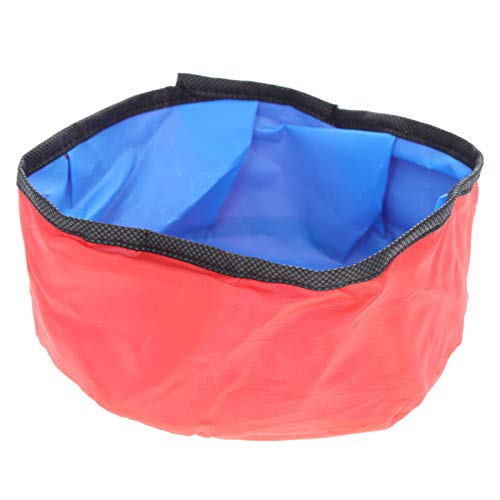 ASR Outdoor Dog Water Bowl Folding Collapsible Pet Travel Food Dish for Hiking and Camping
