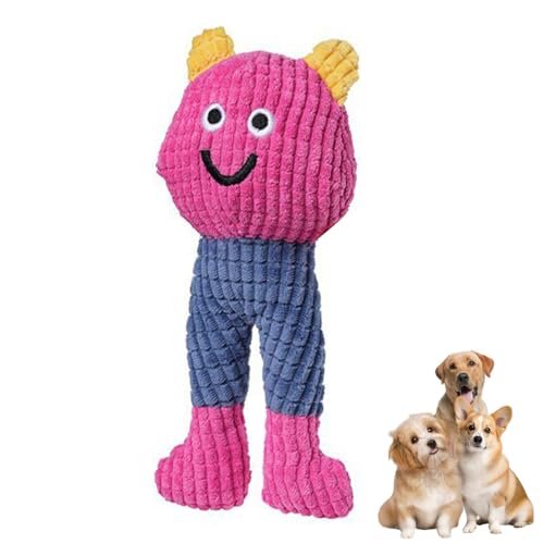 YiZYiF Soft Squeaky Dog Toys for Small Puppies Plush Chew Toy with Waffle Texture Interactive Teething Toy for Indoor Play Type B One Size - color: Type B
