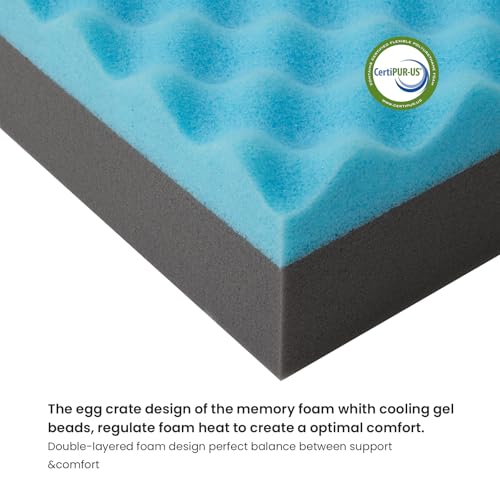 Medium Dog Bed - 29" Orthopedic Memory Foam Bed for Senior & Arthritic Dogs, Washable Cover, Waterproof Lining