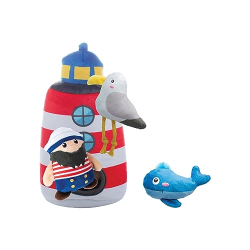 Fringe Studio Plush Dog Toy Set, Interactive Hide and Seek Play, Ships Ahoy, Pet Shop Collection (289248) - color: Ships Ahoy