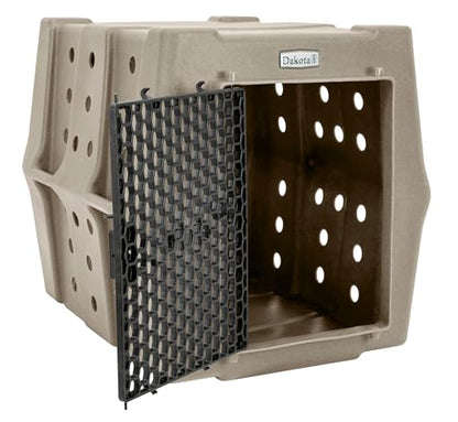 Dakota 283 Crate - Canine Rough and Tough Economy Kennel (Sandstone, Intermediate) - color: Sandstone, size: Medium