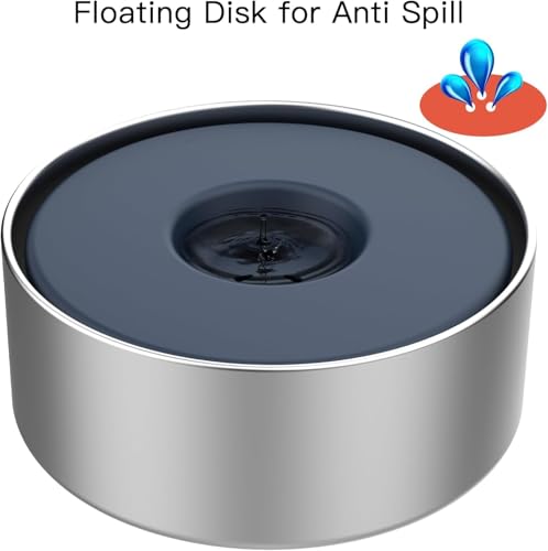 Floating Disk Replacement for No Spill Dog Water Bowl, Splash Control Insert