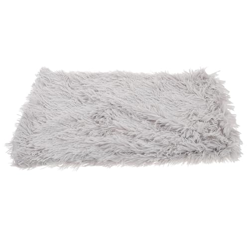 Alasum Warm Pet Throw Mat Double-Layer Plush Dog Blanket Soft Fluffy Cat Crate Cushion for Small to Large Dogs Indoor Winter Use