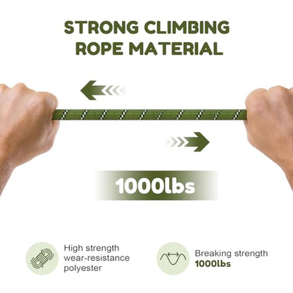 Dog Leash Heavy Duty 4/5/6ft XiaZ 2 Handles Dog Leashes for Medium Large Dogs 1/2 Inch 1000lb Strength Reflective PVC Waterproof-Handles Metal Hook Dual-Handle Rope Leash Nighttime Safety - color: Green, size: 5FT (1/2")