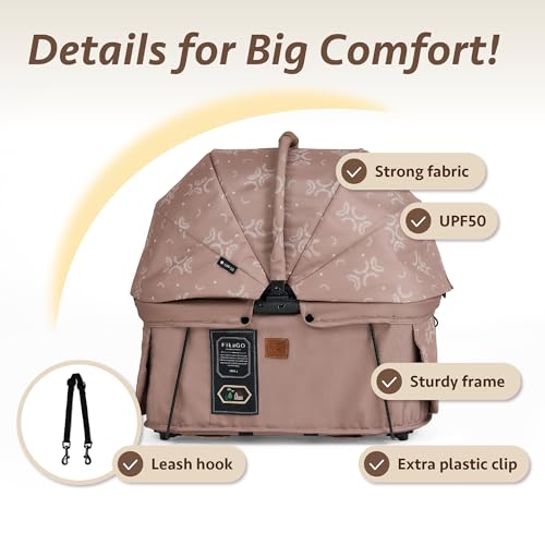 Sway2 Pet Car Seat and Carrier, 2-in-1 Booster Seat for Small Dogs and Cats