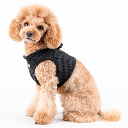 PUPPIA International Puppia Harness Soft B Vest Black XSmall - color: Black, size: X-Small