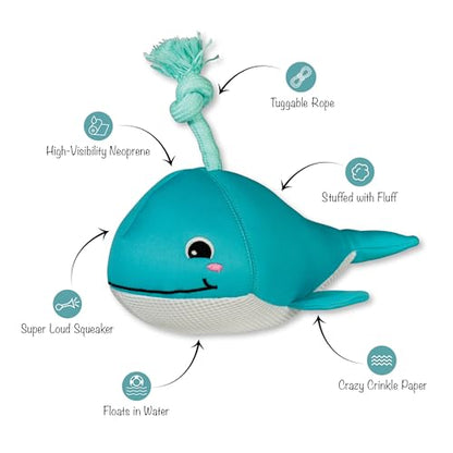 Fringe Studio Splashy Floating Dog Toys, Pet Shop Collection (640006) - color: Splashy