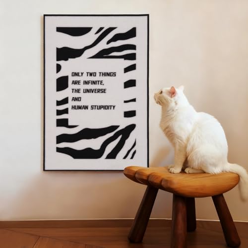 Wall Cat Scratcher for Indoor Cats - Reusable & Damage-Free Wall-Mounted Fabric Scratching, DIY for Furniture and Wall Protection (15.75''x23.62'', Zebra-Print Pattern) - color: 1.Zebra-Print Pattern