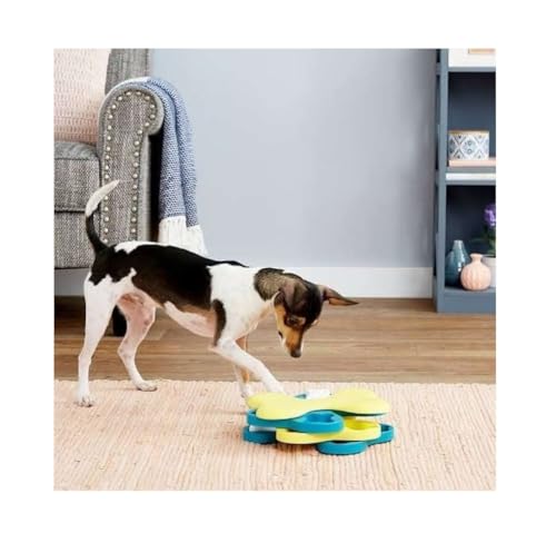 Interactive Dog and Cat Games Treat Hiding Challenge Mental Stimulation with Rewards (11 Inch Tornado Game) - size: 11 Inch Tornado Game