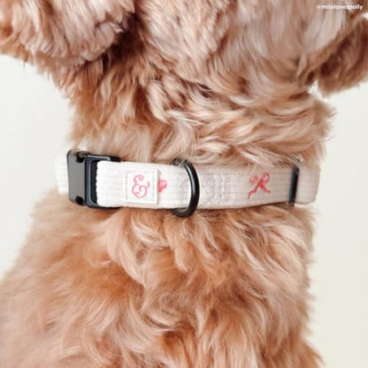 Lucy & Co. Ever So Sweet Dog Collar, Adjustable Durable Dog Collar with Cute Print, Small - color: Ever So Sweet, size: Small