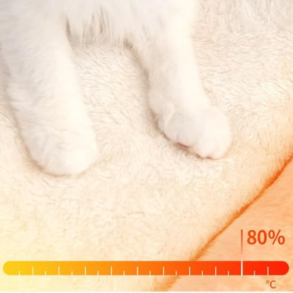 Cat House for Indoor Cats - Winter Cat Tent with Curtain, Removable Washable Cushion Cat Bed(25.59''X19.29''X25.59'') - size: 25.59''X19.29''X25.59''