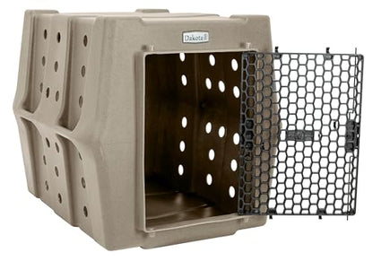 Dakota 283 Crate - Canine Rough and Tough Economy Kennel (Sandstone, Intermediate) - color: Sandstone, size: Medium