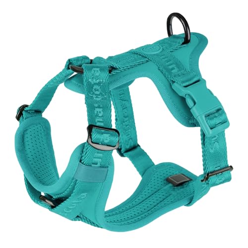 No Pull Dog Harness with Lycra, Three-Point Force Dispersion & 3D Padding, Adjustable Breathable Mesh for Small Medium Large Dogs(MARRS Green,XS) - color: MARRS Green, size: XS(Neck:10.0-16.0,Chest:14.0-20.0)