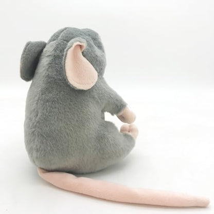 JIANEEXSQ Cute Simulation Mouse Plush Toy Realistic Lifelike Rat Stuffed Animal Model Doll Gift Collection for Kids