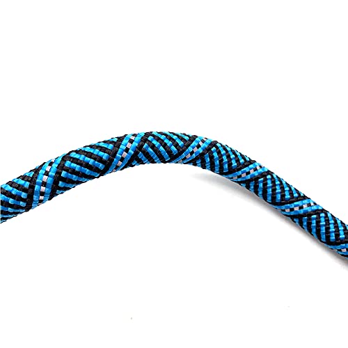 Heavy Duty Dog Leash with 1100LB Rated Locking Carabiner – 6FT Climbing-Inspired Reflective Rope Leash for Large & Medium Dogs that Pull – Padded Handle (Royal Blue) - color: Royal