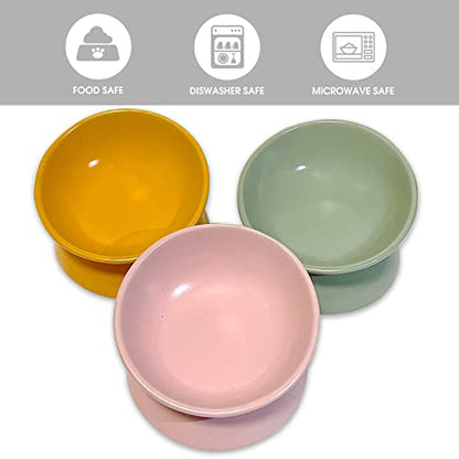Ceramic Raised Cat Bowl, Cat Food Bowls Elevated Tilted, Ceramic Pet Bowl Whisker Friendly, Anti Vomit & Reduce Neck Burden for Food and Water (Green) - color: Green