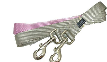 2 Hounds Freedom No Pull 1 Inch Training Leash ONLY Works with No Pull Harnesses (Light Pink) - color: Light Pink