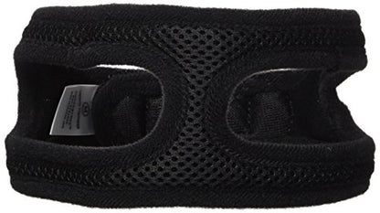 Velpro Mesh Pet Shoulder Harness Collar, 15"-16", Black - color: Black, size: Medium - 15"-16" Chest