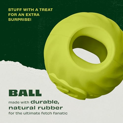 Benebone Rubber Ball, 4-Pack - size: 4 Pack, style: Ball