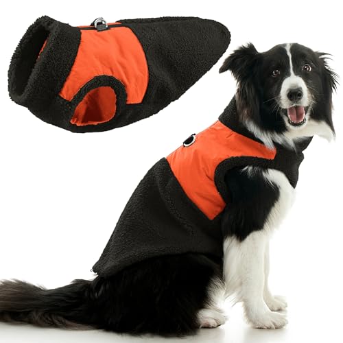Gooby Zip Up Sherpa Vest - Black, Small - Two Tone Fuzzy Fleece Dog Sweater with Built-in Harness and Extra Security for Small Dog and Medium Dog - color: Black, size: Small (~16.5")