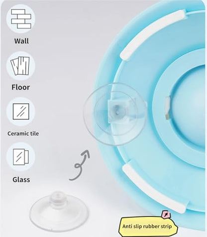 Slow Feeder Cat Bowl, Cat Food Bowl with Cat Lick Ball, Licking A Ball Add More Fun Bowl, Cat Slow Feeder Bowl, Slow Down Eating Speed and Add More Fun for Your Cats. - color: Y*4PCS