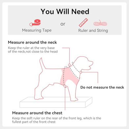 Joytale Small Dog Harness, Breathable Mesh Step-in Vest, Reflective Soft Padded Harnesses for Cats and Puppies Dogs, Pink, XXXS - color: Pink, size: XXXS--Chest: 10.5-12''