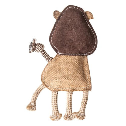 Natural Jute Dog Chew Toy – Lion Shape, Tough & Durable Puppy Teething Toy, Safe Eco-Friendly Chew, Interactive Training & Play Toy for Small, Medium & Large Dogs - style: Lion Shape