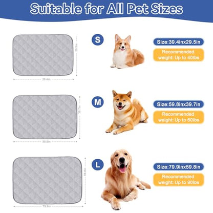 Premium Cooling Dog Blanket,Ultra-Soft & Lightweight Reversible Throw for Dogs,Washable Pet Throw Blanket with Q-MAX>0.4 for Summer,Couch Protector & Dog Bed Cover & Reusable & Built-in Strap 60x80 IN - size: XL"60*80"