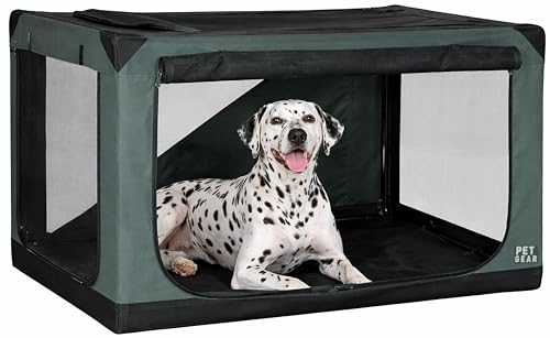 Pet Gear Insta-Fold Soft Crate for Dogs, 42", Deep Pine - color: Deep Pine, size: 42 Inch