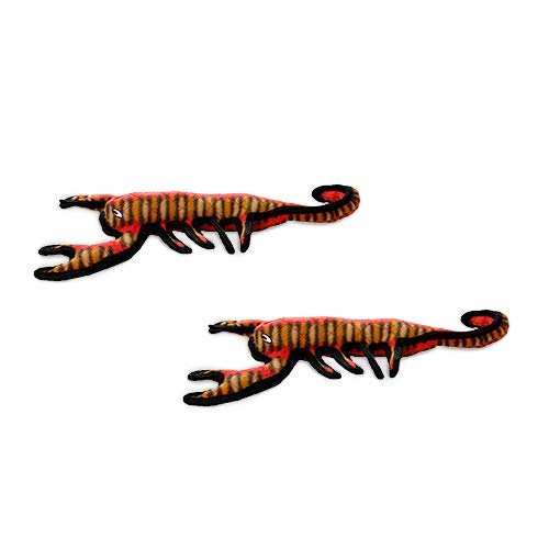 TUFFY - World's Tuffest Soft Dog Toy - Desert - Multiple Layers. Made Durable, Strong & Tough. Interactive Play (Tug, Toss & Fetch). Machine Washable & Floats (Scorpion, Large 2 Pack) - color: Scorpion, size: Large 2 Pack