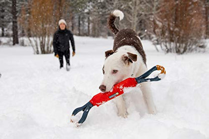 Ruffwear, Pacific Loop Dog Toy, Interactive Tug Toy for Playing and Training, Sockeye Red - color: Sockeye Red