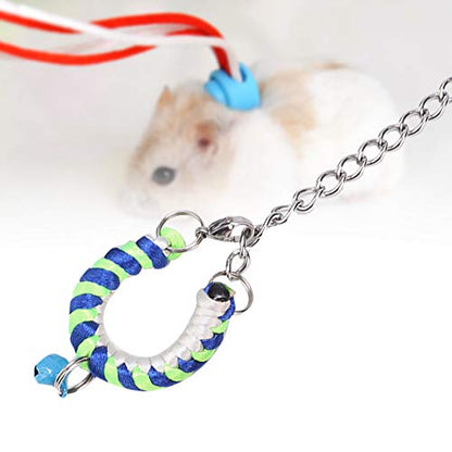 Adjustable Soft Nylon Leather Pet Collar, Small Pet Collar for Cats and Tiny Dogs, Comfortable No - Harm Neck Strap with Custom Fit for Daily Wear and Photos (Blue Green) - color: Blue Green