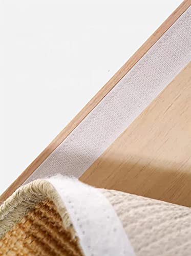 SHENGOCASE 4-Pack 11.8" x 23.6" Sisal Cat Scratching Mat Pad with Hook & Loop Tapes for Wall, Couch, Window Perch, Cat Wall Furniture - size: 11.8“ X 23.6"