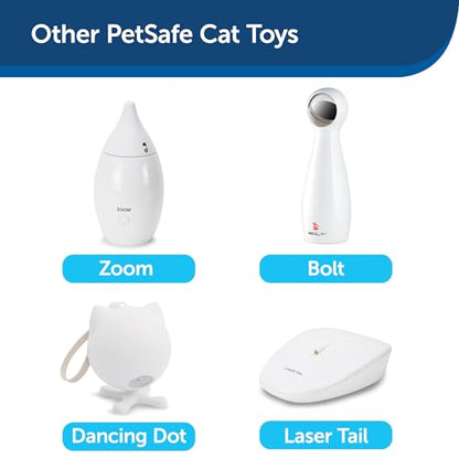 PetSafe Slimcat Feeder Ball - Interactive Game for Your Cat - Fill with Food and Treats - Green - color: Green
