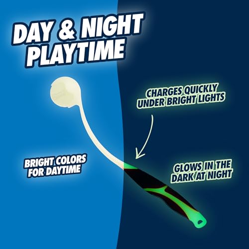 Chuckit Pro Fetch Toy Ball Launcher For Dogs; Compatible With Any Chuckit! Medium Size 18 Inch + Max Glow Ball - size: 18in