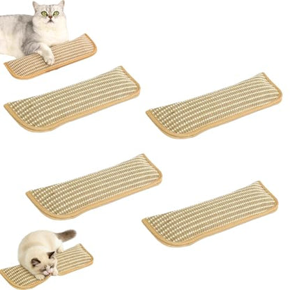 Catnip Kicker Pillow,2026 Upgraded Catnip Pillows for Cats, Interactive Catnips Pillow Toy,Sisal Scratching Pad,Bite Resistant Kitten Teething Toys (4pcs) - color: 4pcs