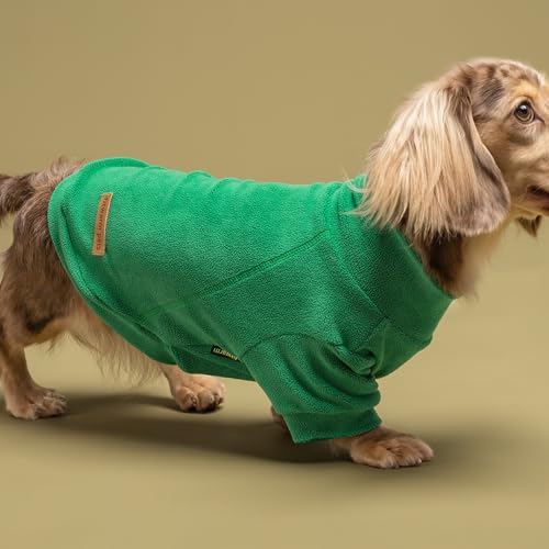 Fitwarm 3 Pack Classic Fleece Dog Sweater, Christmas Dog Winter Clothes for Small Dogs Boy Girl, Holiday Pet Apparel, Burgundy Red, Green, Navy Blue, Small - color: Red Green Navy Blue, size: Small