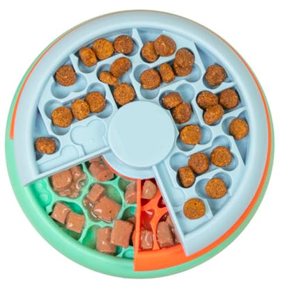 Interactive Dog and Cat Games Treat Hiding Challenge Mental Stimulation with Rewards (6.6 Inch Puppy Layers Game) - size: 6.6 Inch Puppy Layers Game